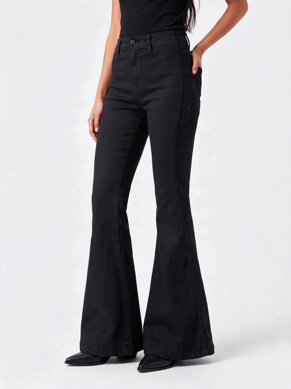 Free People Bell Bottom Flare Jean